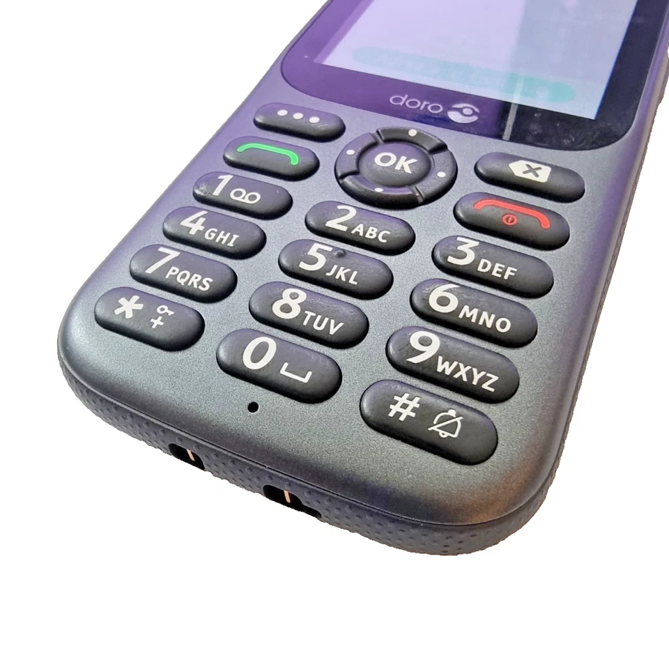 Doro 730X 4G Dual Sim Unlocked + Cradle ✔ IP54 WhatsApp Facebook WiFi DFB-0320 - Image 2 of 4