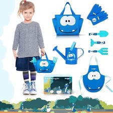 Kinder Gartenger&auml;te Set Metall 7-teilig Robust Spielend Garten Lernen