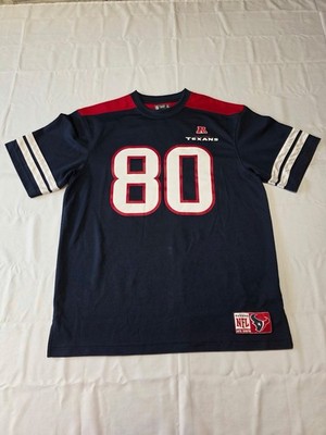 NFL Team Apparel Houston Texans Andre A. Johnson Jersey Men s Size Large