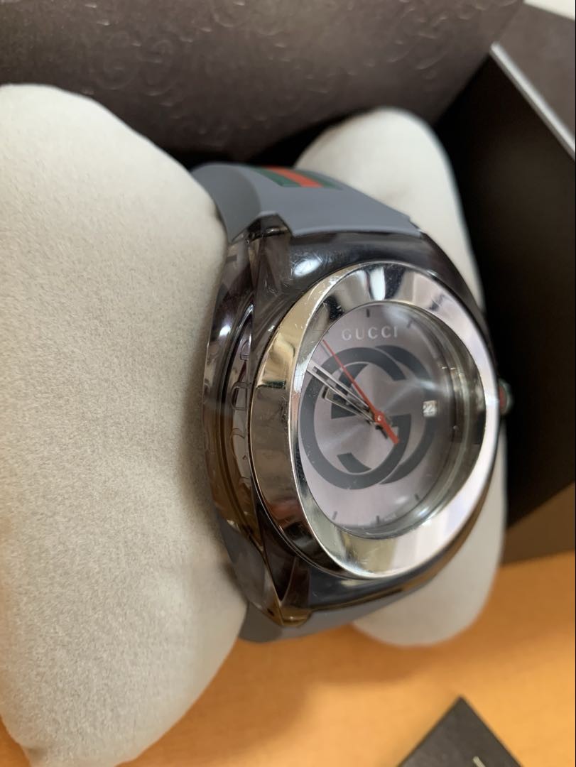 Gucci Sync Interlocking Analog Quartz Men Men'S W… - image 2