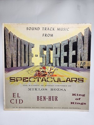Miklos Rozsa   Wide Screen Spectaculars LP 1961 Soundtrack Somerset Stereo 33