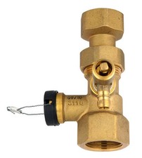 Comfort Afriso Kappenventil DN25 (1) Messing ...