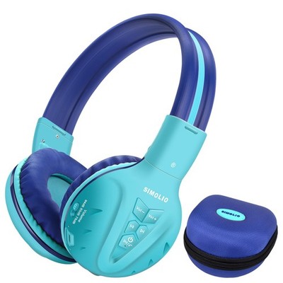 Bluetooth Headphones, Wireless Headsets with 75/85/94dB Safe Volume for Teens...