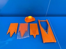 Borner Mandoline Original Set Coupe-légume frites Orange vintage râpe Wonder C8