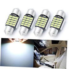 4PCS DE3022 DE3021 DE3175 3175 3022 LED Bulbs Festoon 29MM 28MM Xenon White