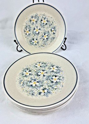 Vintage Lenox Temperware 6  Dewdrops Pattern 8'' Salad Side Plates