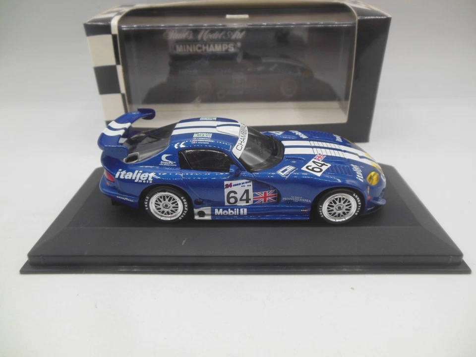 Minichamps 430 971464 Dodge Viper GTS-R 24 horas Le Mans 1997 RN64 Chamberlain Eng Foto 2 de 4