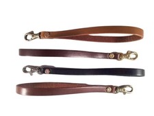 1/2" Cowhide Leather Wristlet Handle Gamaguchi Pouchette Bag Purse Wallet Strap