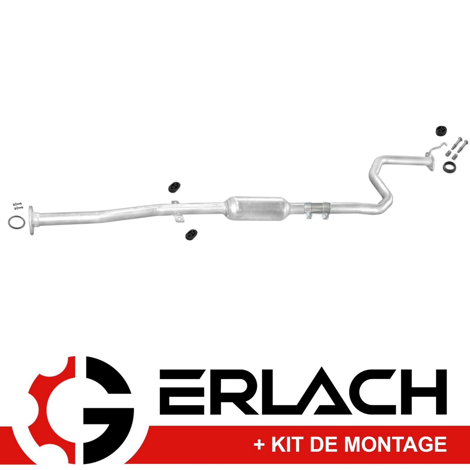 Silencieux arrière Honda Civic V réduction bruit pot échappement acier robuste