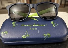 Tommy Bahama Kids Sunglasses and Case - Used 