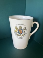1935 King George v and Queen Mary Silver Jubilee Vintage Mug
