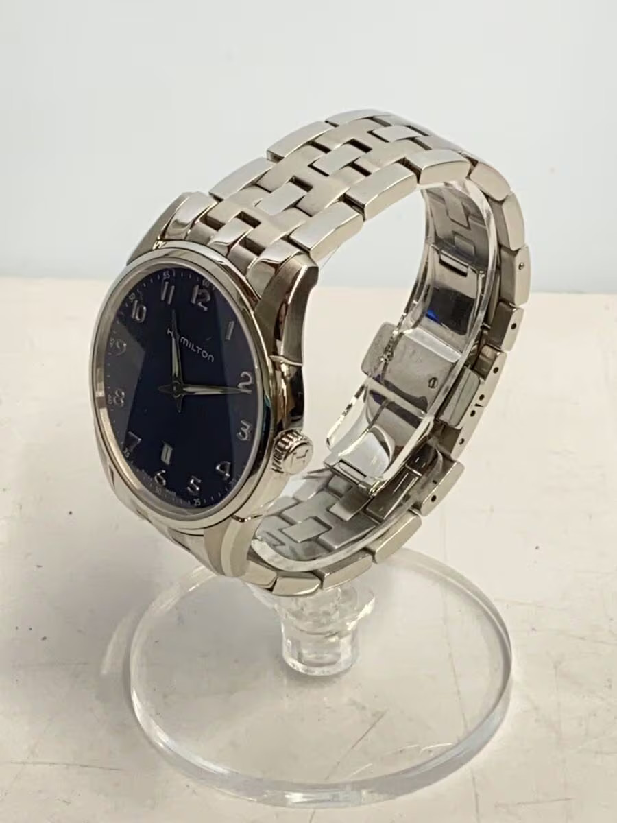 HAMILTON Watch Analog Stainless NVY SLV SS H385111 image 2