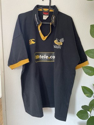 2003 London Wasps Trikot XL Canterbury Rugby Super League Whyte & Mackay Vintage