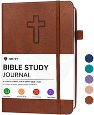 Bible Study Journal - Church Notes Notebook for Note Taking  Reflection - Guide