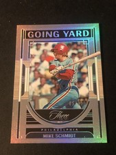 2024 Panini Three and Two Going Yard /32 Mike Schmidt #1 HOF
