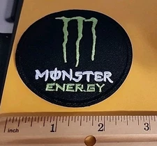Monster Energy Embroidered Iron/Sew On Patch