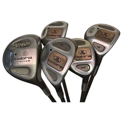 Cobra Gravityback Wood Set & Driver 1,3,5,7,9 Ladies Flex Graphite Right Handed