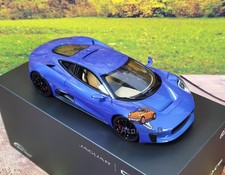 Almost Real 1:18 AR Jaguar C-X75 2015 Diecast Car Model Gift Collection Blue