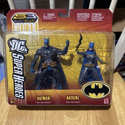 DC Universe Classics DC SuperHeroes S3 Select Sculpt 2 Pack Batman Batgirl 2006