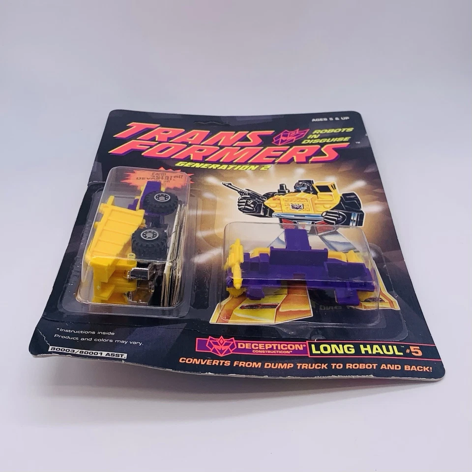 Transformers Generation 2 G2 Decepticon Long Haul #5 Toy Devastator 1992 Hasbro - Image 3 of 4
