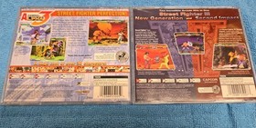 Street Fighter Alpha 3 & Street Fighters III Double. NO DISC'S - Dreamcast (DC)