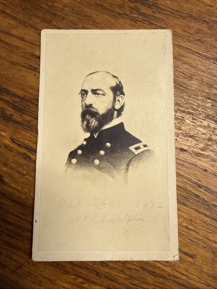 Civil War Union Photo CDV General George Meade Gettysburg Hero | eBay