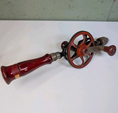 Antique Goodell-Pratt Co. Millers Falls Eggbeater-style Hand Drill Vintage TOOL