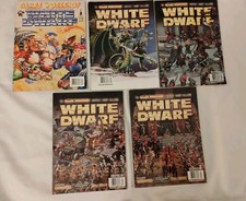5 White Dwarf Games workshop magazine - 172, 306, 309, 312, 313 -Warhammer LOTR