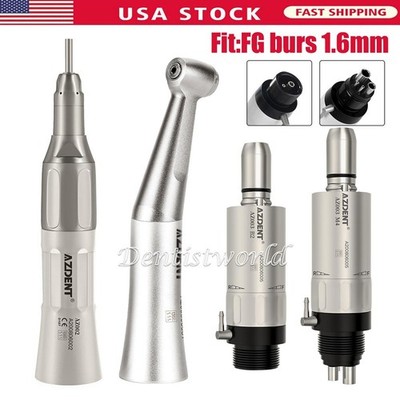 Dental Slow Speed Contra Angle Handpiece Fit 1.6mm Friction Grip Air Motor2/4H