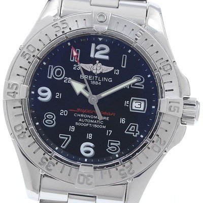 BREITLING Super Ocean A17360 Date black Dial Automatic Men's Watch_948879