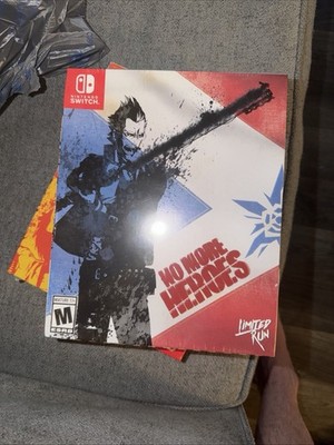 No More Heroes 1 & 2 Collector's Editions Limited Run Nintendo Switch -NEW