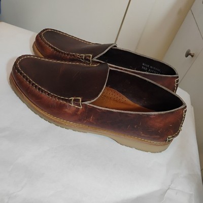Rancourt & Co. Brown Leather Loafers Maine Vibram Soles 9.5D  display picture 2