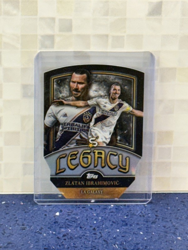 2024 Topps Chrome MLS Zlatan Ibrahimovic #LE-3 Superstars Legacy Die-Cut