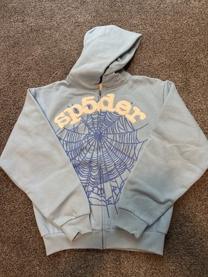  ️ ️Sp5der OG Web Zip-up v2 (2026) Sky Blue - Medium  ️ ️