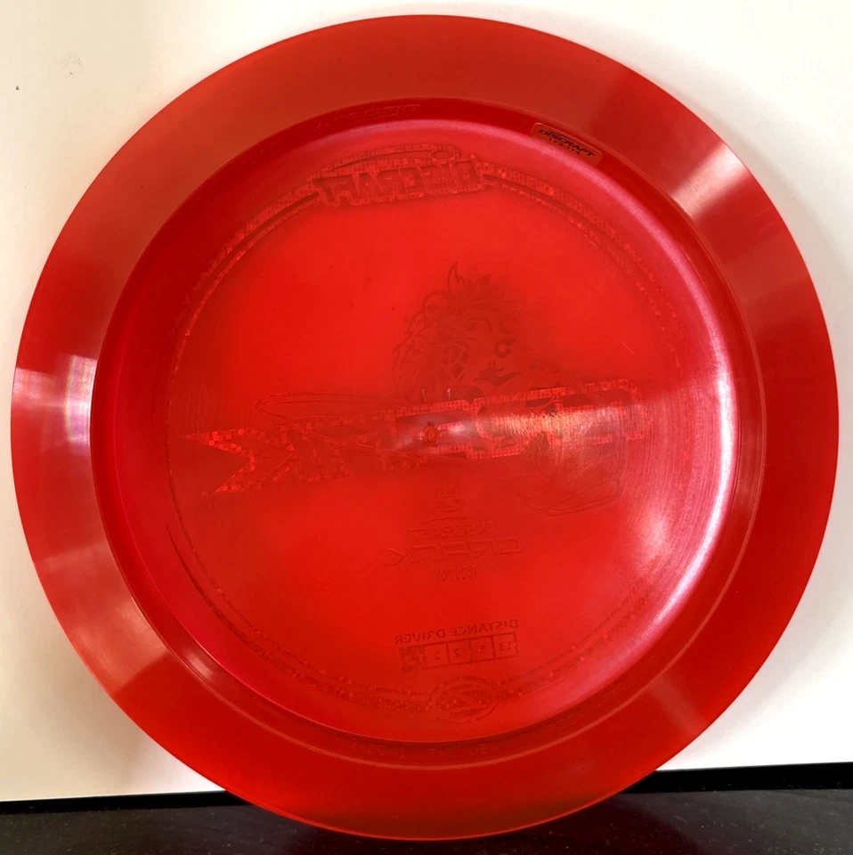 Discraft Z Crank 177g Scaled Cool Double Stamp - Big Z Crank Mini Red New - Image 2 of 3