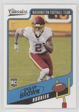 2021 Panini Classics Rookies Blue Back 23/75 Dyami Brown #173 12zm