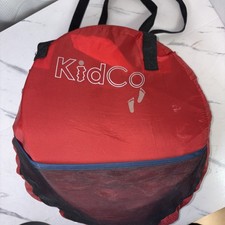 KidCo Peapod P3010 Portable Foldable Mesh Toddler Travel Tent Red and Navy Blue