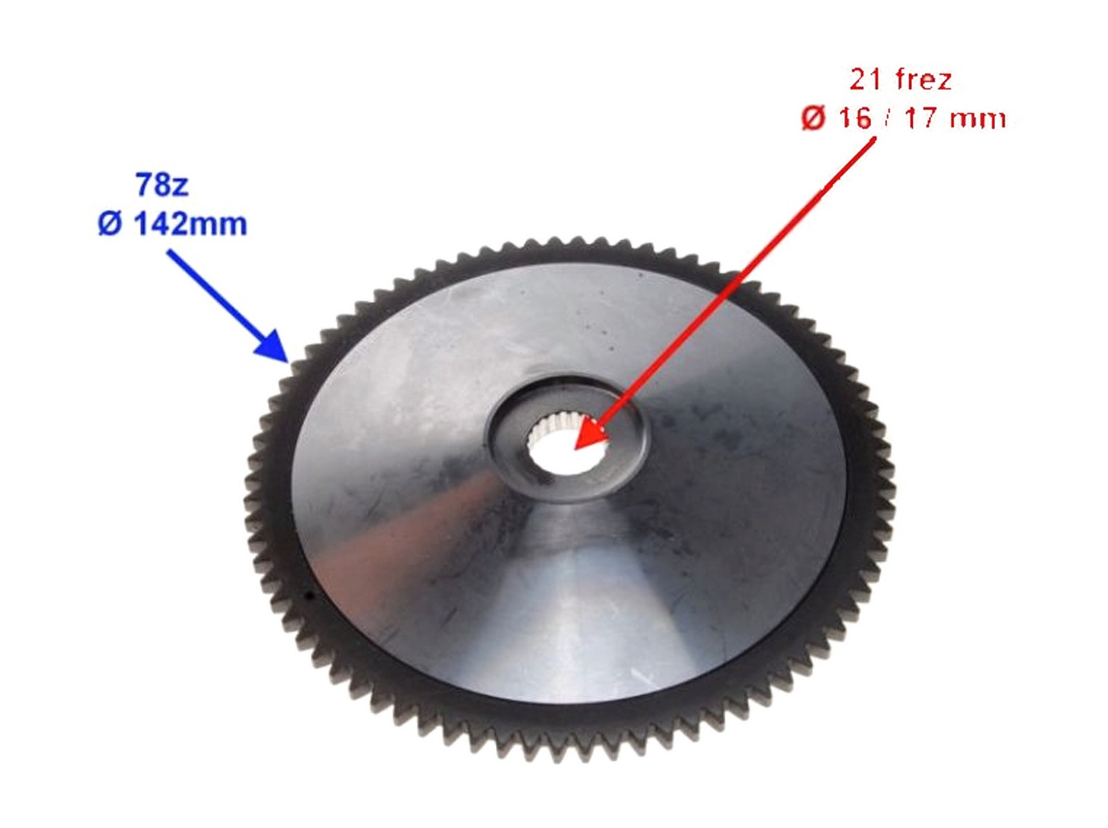 Disque de variateur Piaggio Fly 125 4T idéal pour trajets urbains