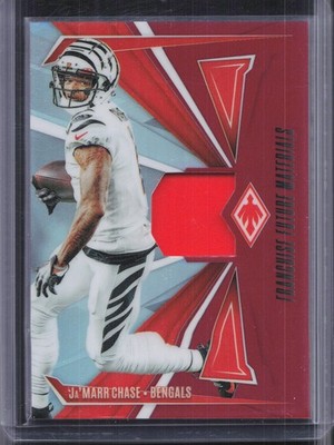 2024 Panini Phoenix #FFM-JCE Ja'Marr Chase Franchise Future Materials #/99