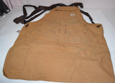 Carhartt Firm Duck work Apron Carpenter Brown Tan AM3439-M Tool Pockets