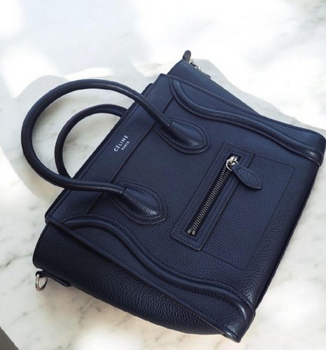 Celine Luggage Nano Phoebe Black Bag