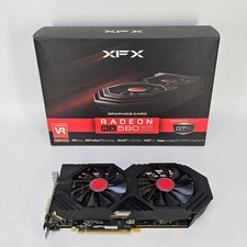 AMD Radeon RX 580 8GB GDDR5 XFX GTS XXX Edition OC Graphics Card RX-580P8DFD6