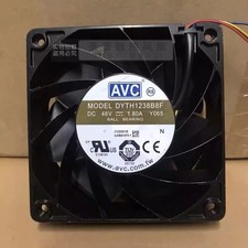 1 Pc. New DYTH1238B8F 12038 DC48V 1.80A 12CM 4-Wire Cooling Fan