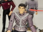  6 Vtg 1993 Star Trek Next Gen Figures Playmates Q, RIKER, Locutus, MCcoy More — photo 3