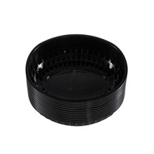 2X(12 Stück Kunststoff Fast Food Körbe Oval Servierplatte Frühstück Abendessen6402