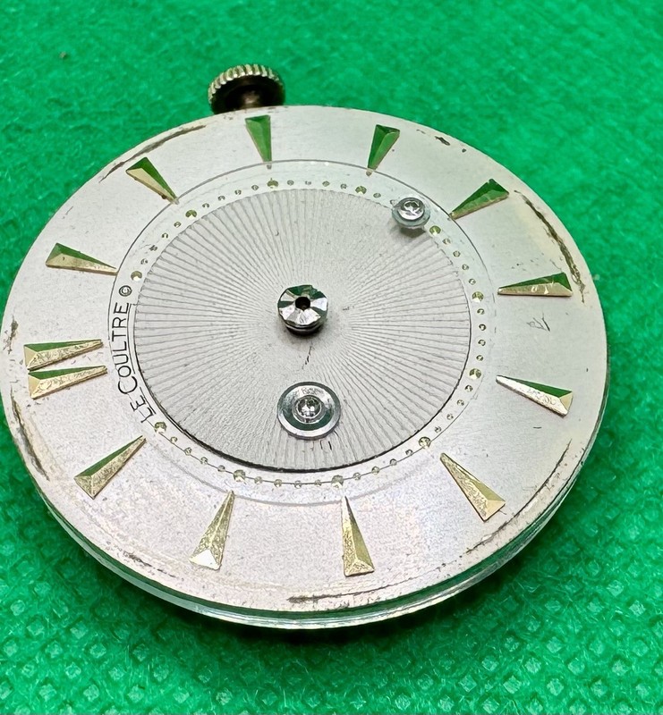 LeCoultre 480/CW Manual Mechanical Swiss 17J Watch Movement w/ Crown