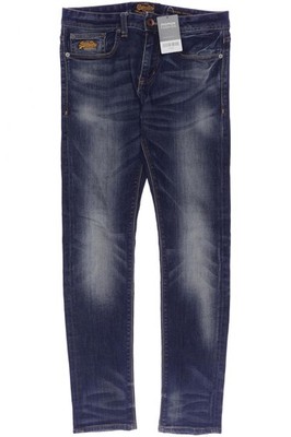 Superdry Jeans Herren Hose Denim Jeanshose Gr. W28 Baumwolle Marineblau #k3hnofg