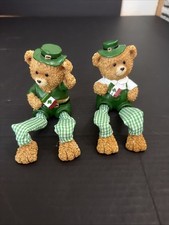 Saint Patrick Bears Sold As A Pair