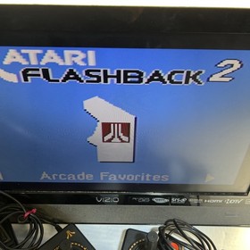 Atari Flashback 2 Console with 2 Controllers Tested 
