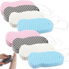 Exfoliating Bath Sponge 3D Soft Body Dead Skin Remover Reusable Deep Cleansing